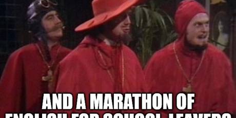 Nocny Maraton języka angielskiego i filmy Monty Pythona!