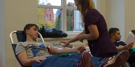 Akcja Krwiodawstwa w Zespole Szkół Łączności!