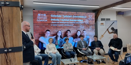 Powiększ grafikę: Wykład i debata Gdański Tydzień Zawodowca