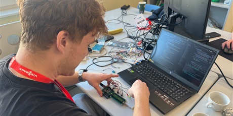 Powiększ grafikę: Drużyna podczas konkursu