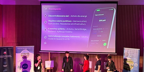 Powiększ grafikę: Drużyna podczas konkursu