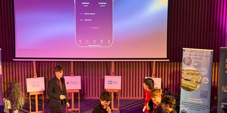 Powiększ grafikę: Drużyna podczas konkursu