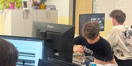 Powiększ grafikę: Drużyna podczas konkursu