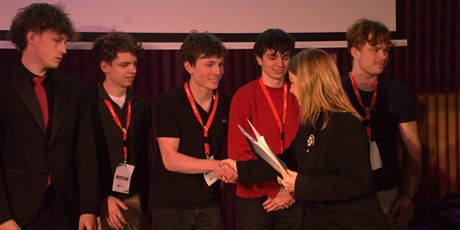 Powiększ grafikę: Drużyna podczas konkursu