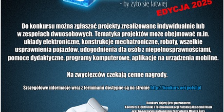 Konkurs "Elektronika - by żyło się łatwiej"