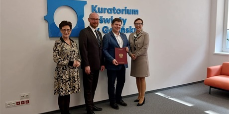 Nagroda Kuratora Oświaty dla Dyrektora Zespołu Szkół Łączności!