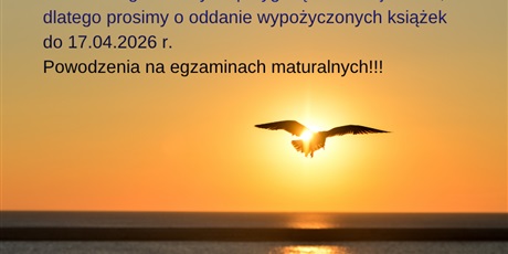 Ogłoszenie dla klas maturalnych!
