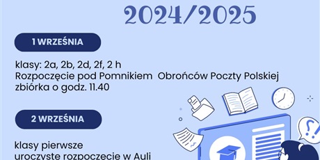 Rozpoczęcie roku szkolnego 2024/2025