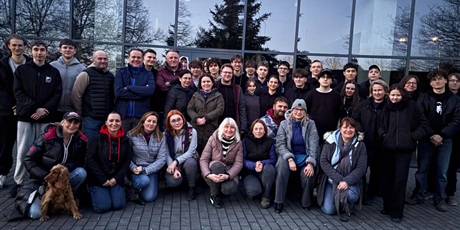 Powiększ grafikę: 5B z opiekunami i rodzicami