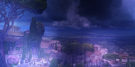 Powiększ grafikę: Fragment Panoramy w Pergamon Museum