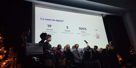 Powiększ grafikę: Na zakończenie projektu!