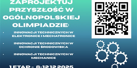 Olimpiada innowacji technicznych i wynalazczości!