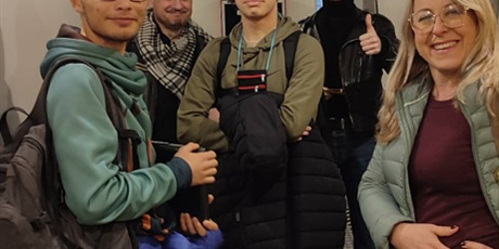 Powiększ grafikę: Mateusz dołączył do uczestników projektu